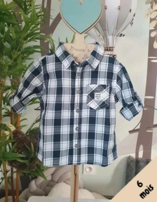 Chemise manches longues